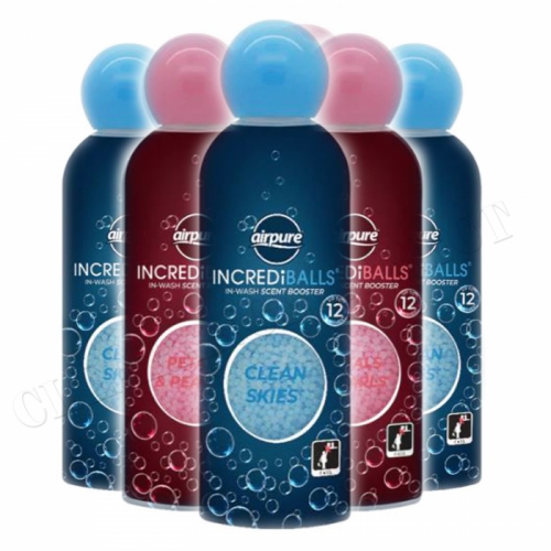 Airpure INCREDiBALLS In-Wash Scent Booster Precious Petals & Clears Skies x 6