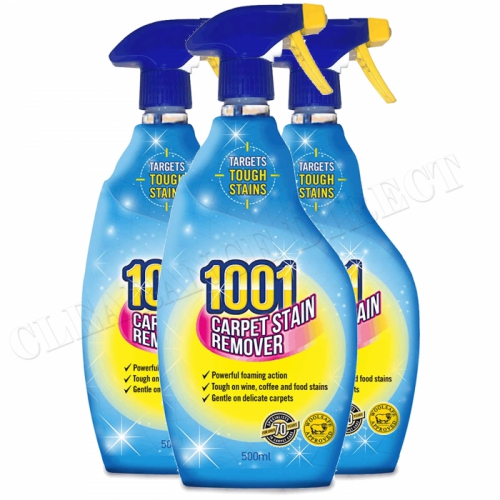 3 x 1001 Carpet Trouble Shooter 500ml Tough Stain Removal Carpet & Rug