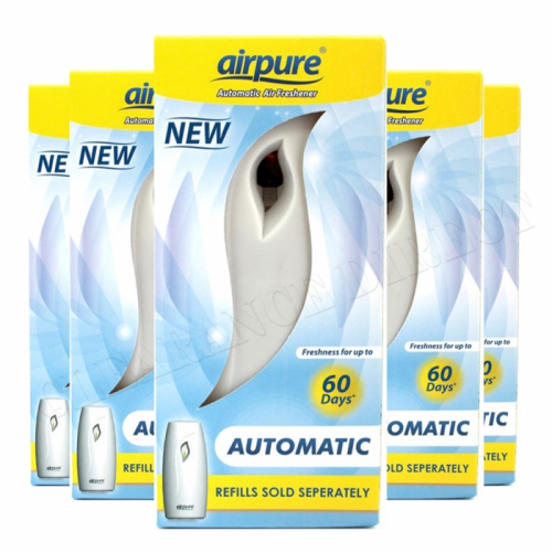 5 x Airpure Automatic Air Freshener Unit Machine Home (Airwick Compatible)