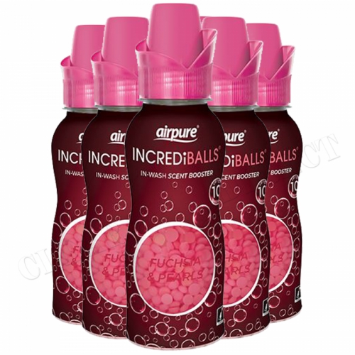 Airpure INCREDiBALLS® In-Wash Scent Booster Fuchsia & Pearls® x 6 In Wash Scent Laundry