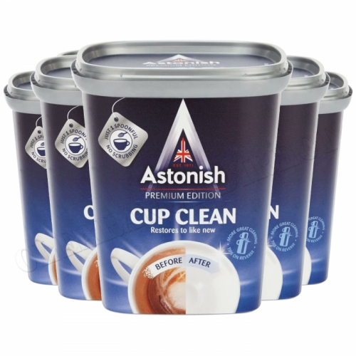 Astonish Cup Cleaner Cup Clean Premium Edition 350g For Mugs Coffee (Pack of 6)