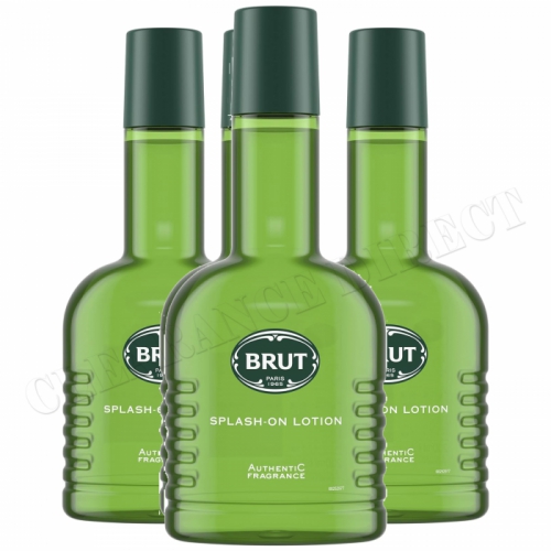 Brut Splash On Lotion Original Aftershave Fresh 200ml- Pack 4