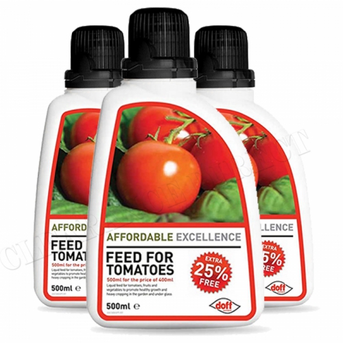 Doff Tomato Feed with Magnesium Concentrate 500ml makes Upto 150 Litres x 3