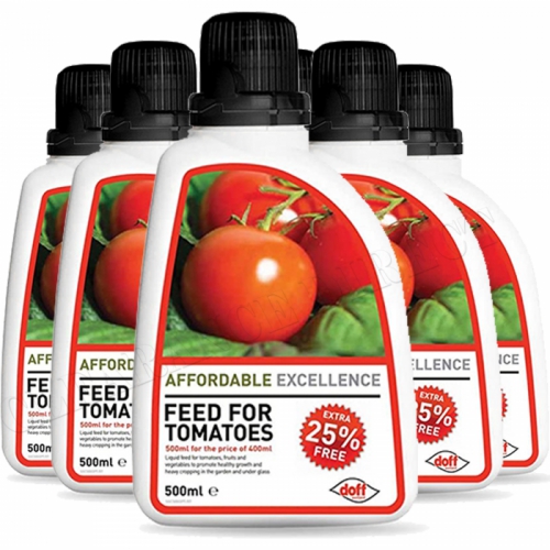Doff Tomato Feed with Magnesium Concentrate 500ml makes Upto 150 Litres x 6