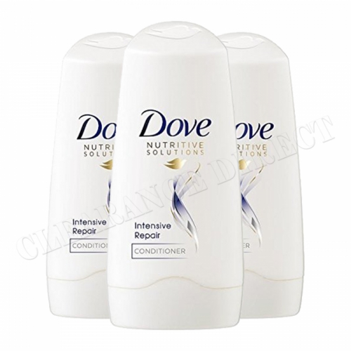 Dove Intensive Repair Conditioner Travel Hand Luggage Holiday 50ml x 3