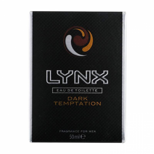 LYNX DARK TEMPTATION BOXED EAU DE TOILETTE SPRAY 50ml FOR MEN