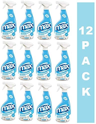 Max Clean Bathroom Cleaner with a Mountain Fresh Fragrance 500ml, 12 Pack