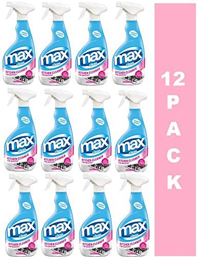 Max Clean Kitchen Cleaner with a Pink Grapefruit Fragrance 500ml, 12 Pack
