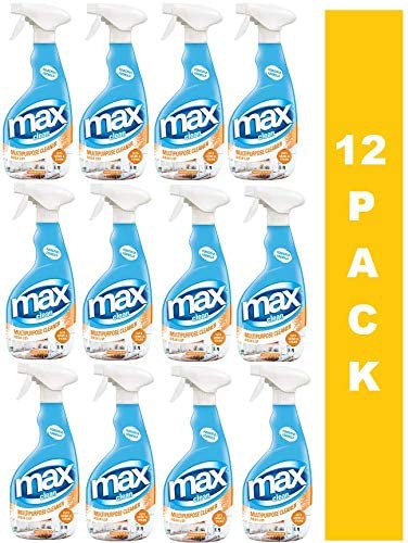 Max Clean Multi-Purpose Cleaner with a Aqua Lily Fragrance 500ml, 12 Pack