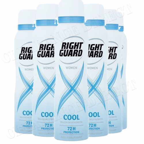 Right Guard Women Antiperspirant Xtreme Cool 150ml x 6