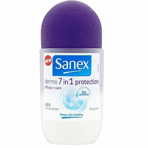 Sanex Dermo 7-in-1 Protection Anti-Perspirant Deodorant Roll-On (50ml)