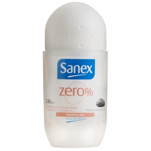 Sanex Zero% Sensitive Roll-on Deodorant (50ml)
