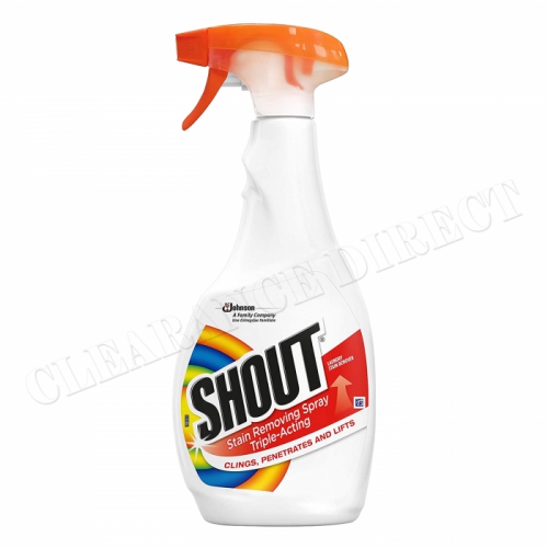 Shout Stain Remover Laundry Spray Triple-Acting Spray to Lift Stains 500ml